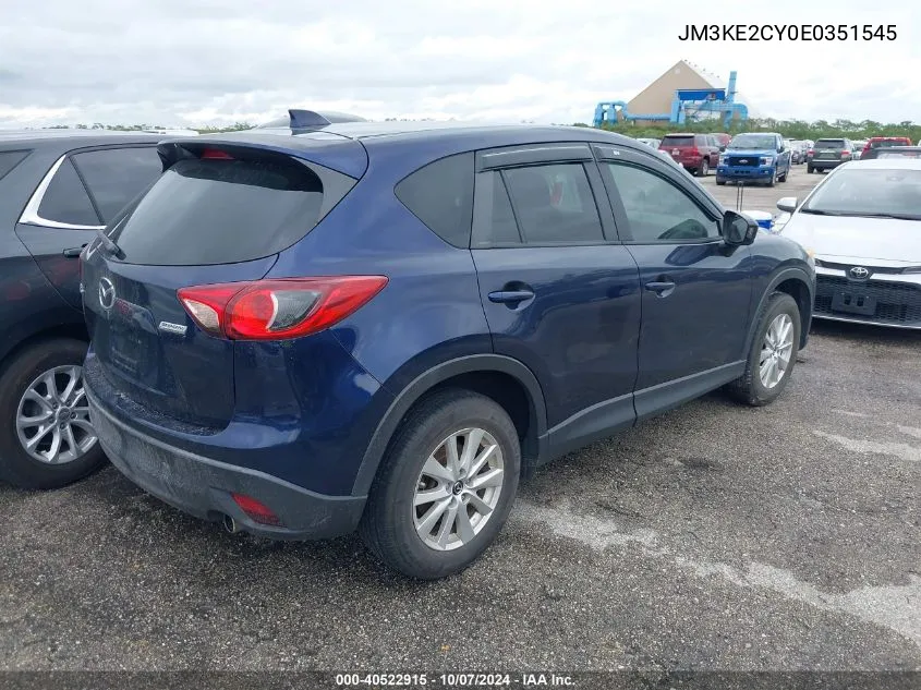 2014 Mazda Cx-5 Touring VIN: JM3KE2CY0E0351545 Lot: 40522915