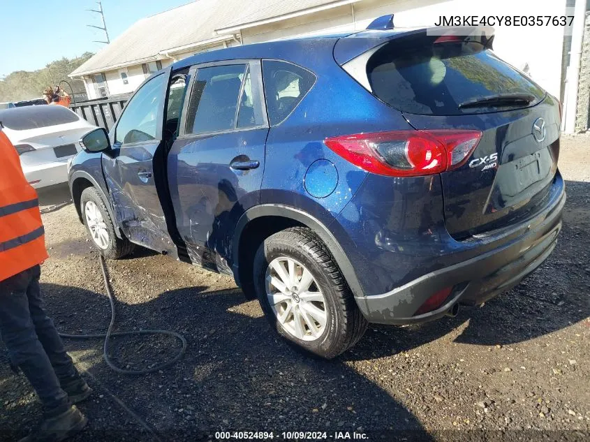 JM3KE4CY8E0357637 2014 Mazda Cx-5 Touring