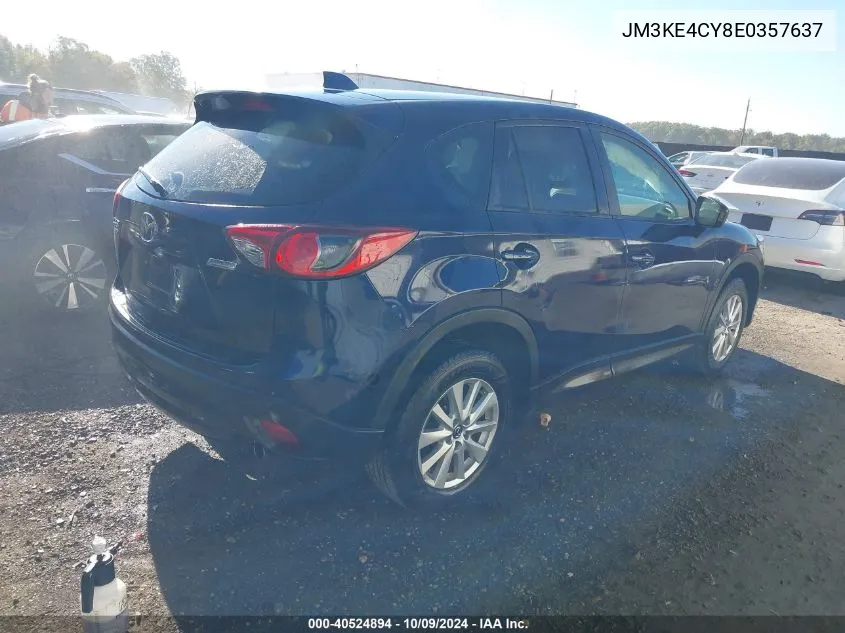 2014 Mazda Cx-5 Touring VIN: JM3KE4CY8E0357637 Lot: 40524894