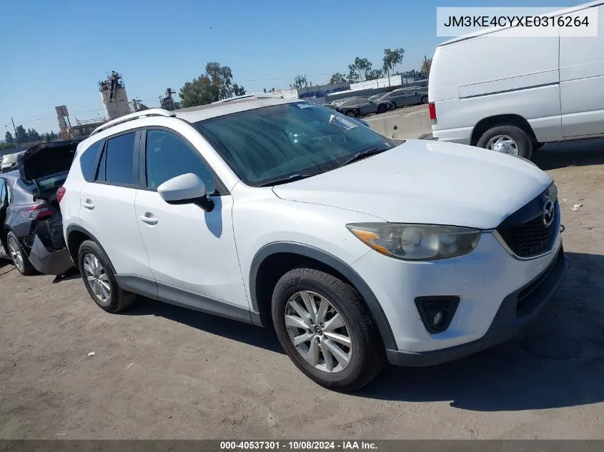 2014 Mazda Cx-5 Touring VIN: JM3KE4CYXE0316264 Lot: 40537301