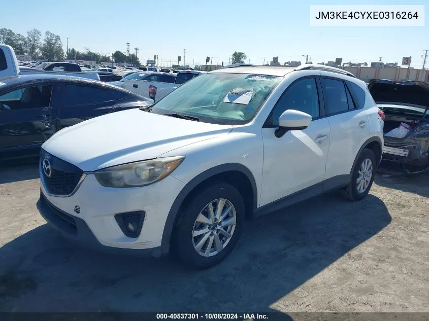 2014 Mazda Cx-5 Touring VIN: JM3KE4CYXE0316264 Lot: 40537301