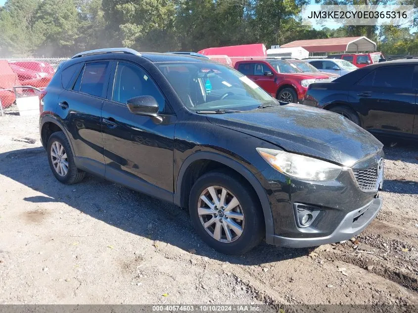 2014 Mazda Cx-5 Touring VIN: JM3KE2CY0E0365316 Lot: 40574603