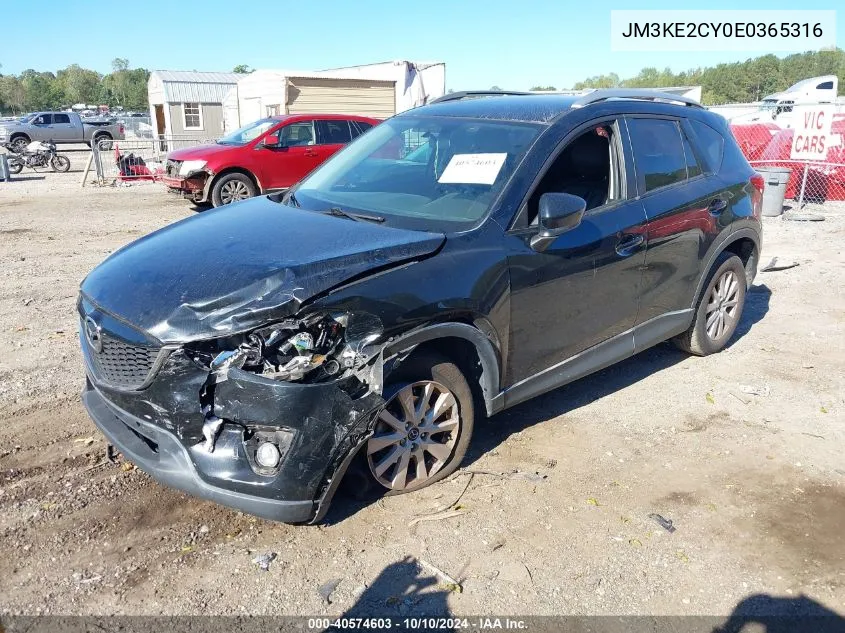 2014 Mazda Cx-5 Touring VIN: JM3KE2CY0E0365316 Lot: 40574603