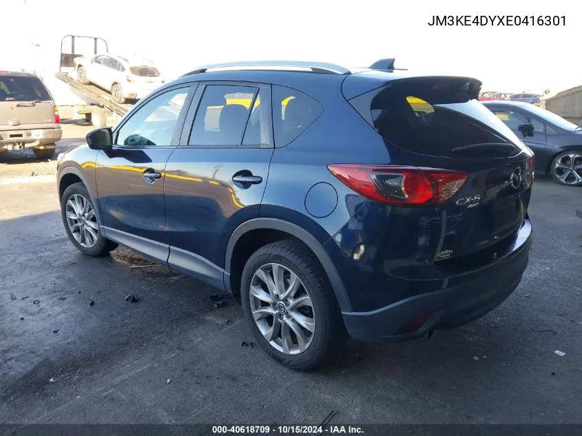 2014 Mazda Cx-5 Grand Touring VIN: JM3KE4DYXE0416301 Lot: 40618709