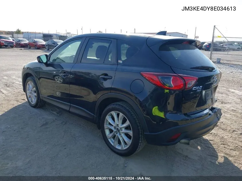 2014 Mazda Cx-5 Gt VIN: JM3KE4DY8E034613 Lot: 40635115