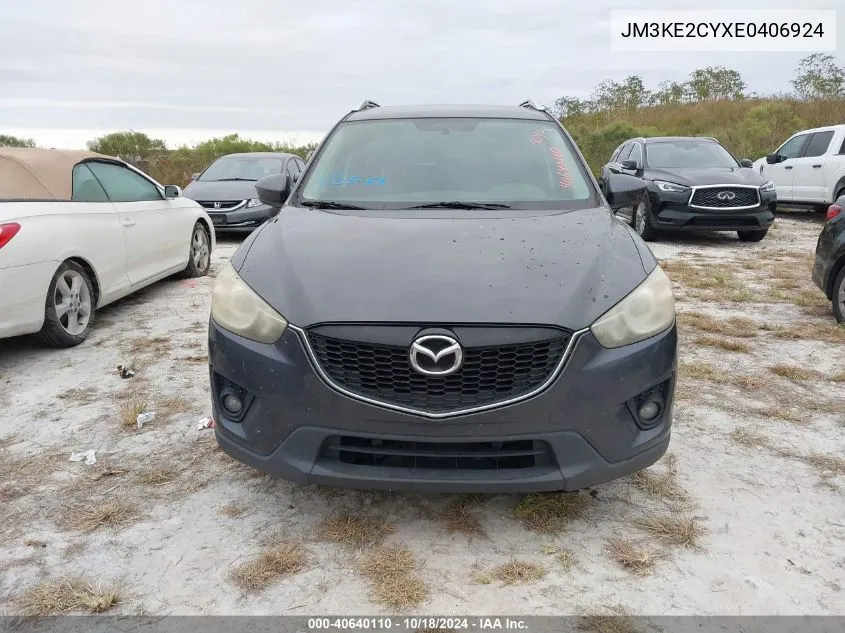 2014 Mazda Cx-5 Touring VIN: JM3KE2CYXE0406924 Lot: 40640110