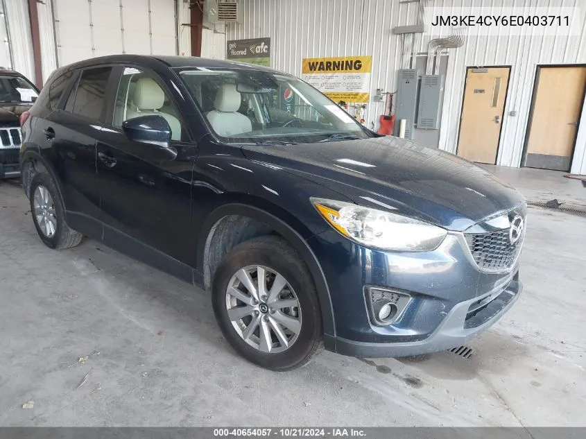 2014 Mazda Cx-5 Touring VIN: JM3KE4CY6E0403711 Lot: 40654057