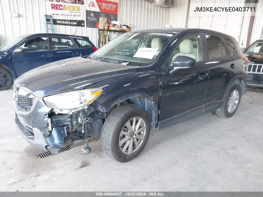 2014 Mazda Cx-5 Touring VIN: JM3KE4CY6E0403711 Lot: 40654057