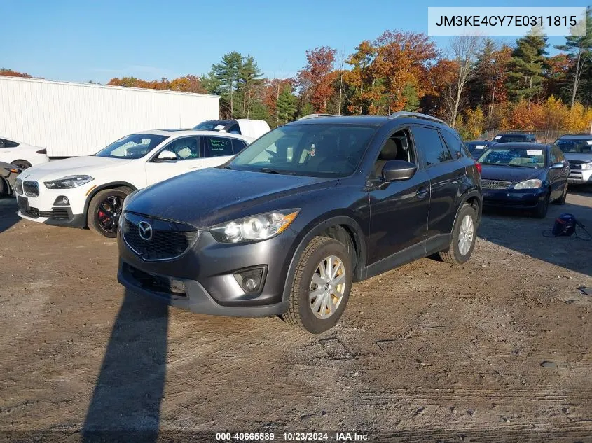 2014 Mazda Cx-5 Touring VIN: JM3KE4CY7E0311815 Lot: 40665589