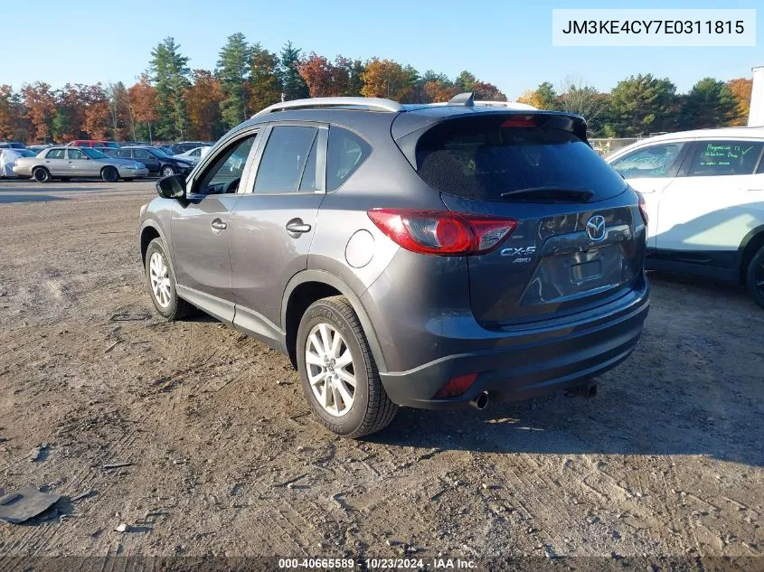 2014 Mazda Cx-5 Touring VIN: JM3KE4CY7E0311815 Lot: 40665589