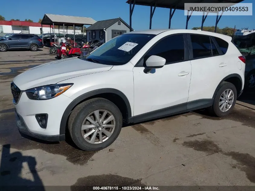 2014 Mazda Cx-5 Touring VIN: JM3KE4CY0E0409553 Lot: 40678115