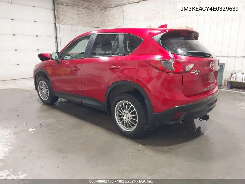 2014 Mazda Cx-5 Touring VIN: JM3KE4CY4E0329639 Lot: 40682750