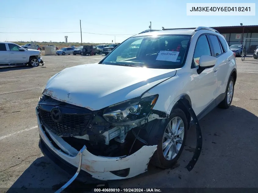 2014 Mazda Cx-5 Gt VIN: JM3KE4DY6E0418241 Lot: 40689810