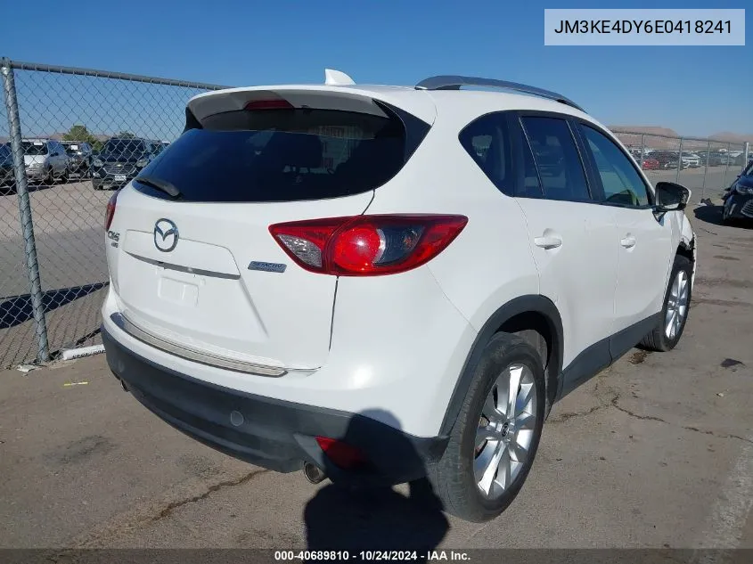 2014 Mazda Cx-5 Gt VIN: JM3KE4DY6E0418241 Lot: 40689810