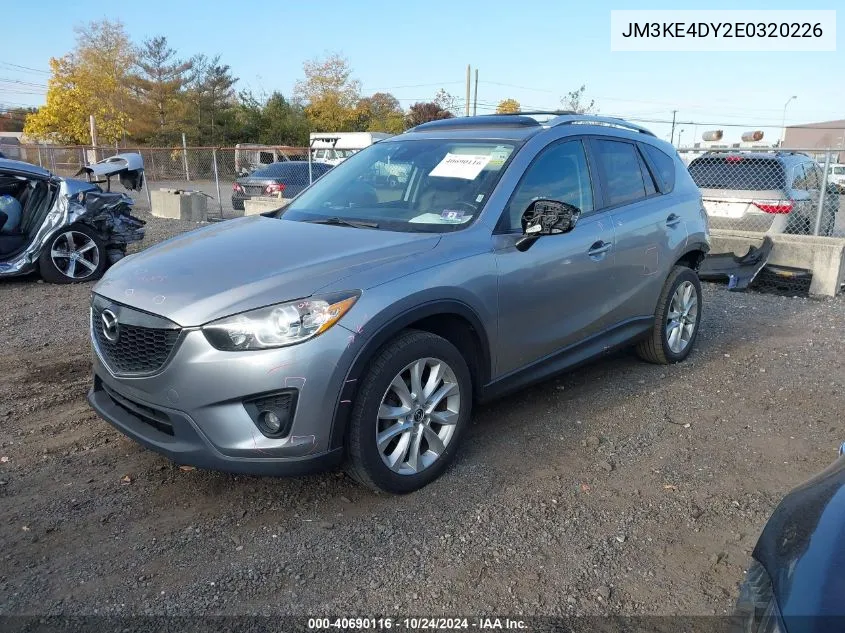 2014 Mazda Cx-5 Gt VIN: JM3KE4DY2E0320226 Lot: 40690116