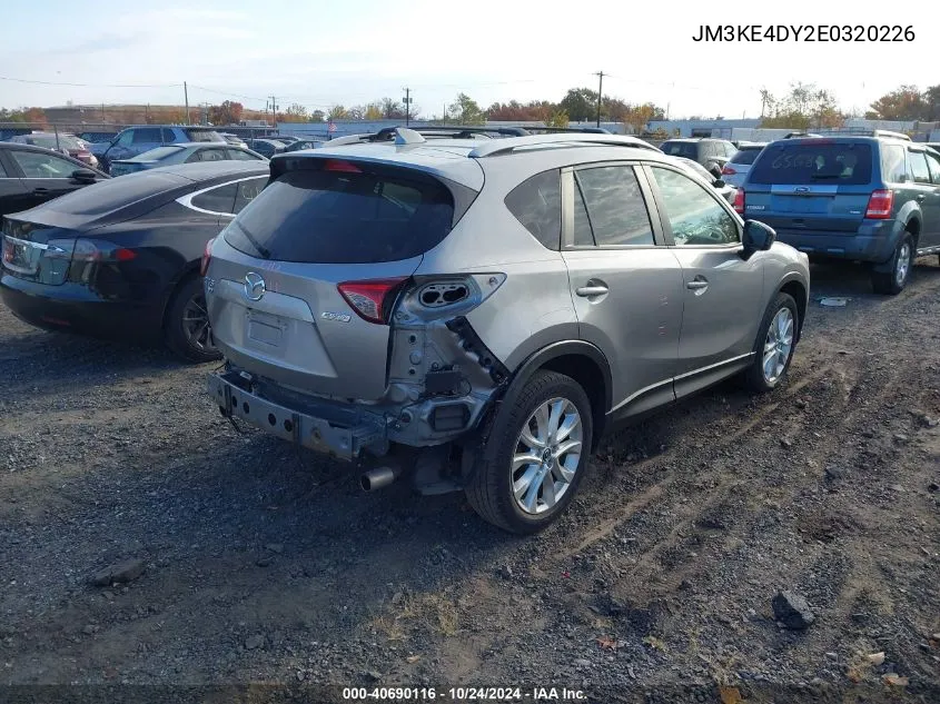 2014 Mazda Cx-5 Gt VIN: JM3KE4DY2E0320226 Lot: 40690116