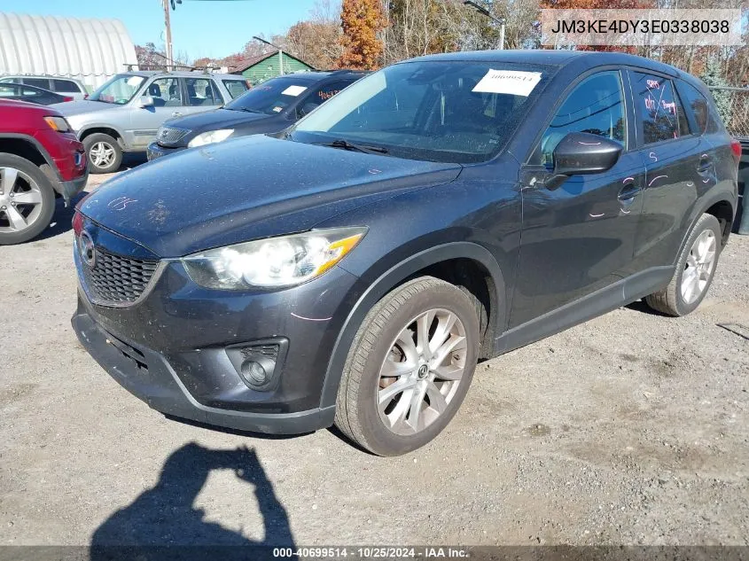 2014 Mazda Cx-5 Grand Touring VIN: JM3KE4DY3E0338038 Lot: 40699514