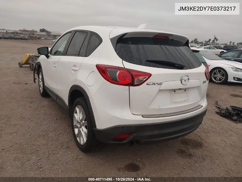 2014 Mazda Cx-5 Grand Touring VIN: JM3KE2DY7E0373217 Lot: 40711495