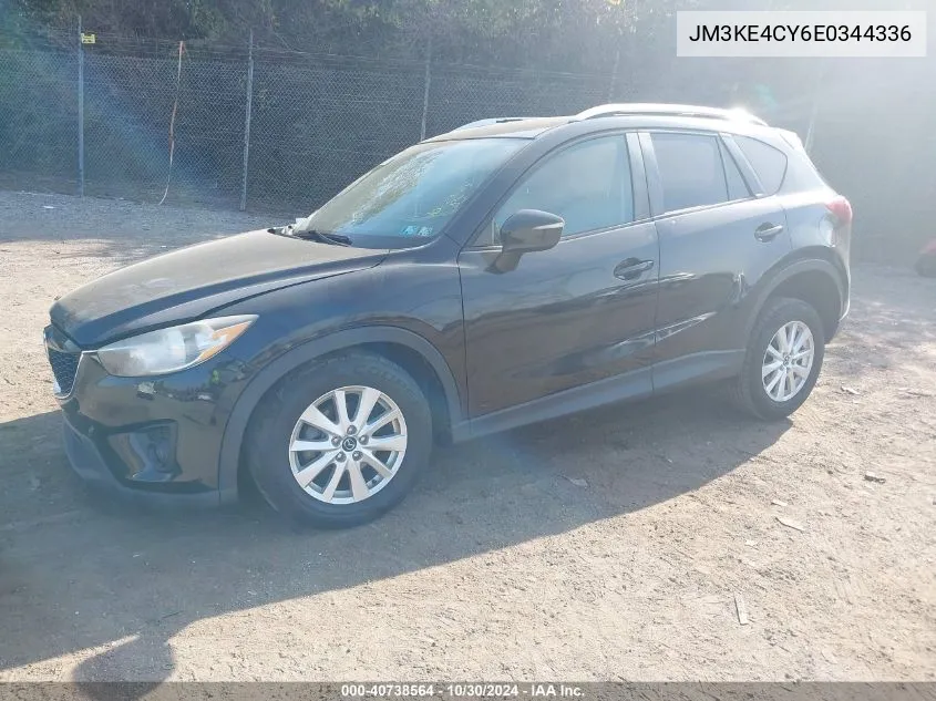 2014 Mazda Cx-5 Touring VIN: JM3KE4CY6E0344336 Lot: 40738564