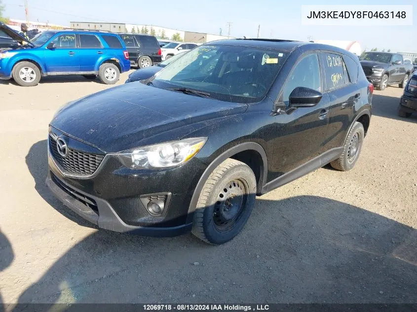 2015 Mazda Cx-5 VIN: JM3KE4DY8F0463148 Lot: 12069718