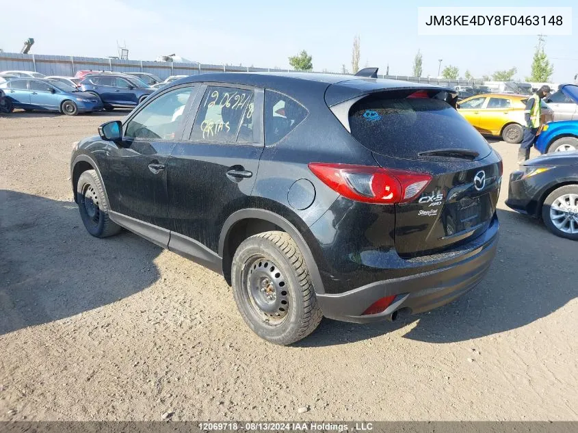 2015 Mazda Cx-5 VIN: JM3KE4DY8F0463148 Lot: 12069718