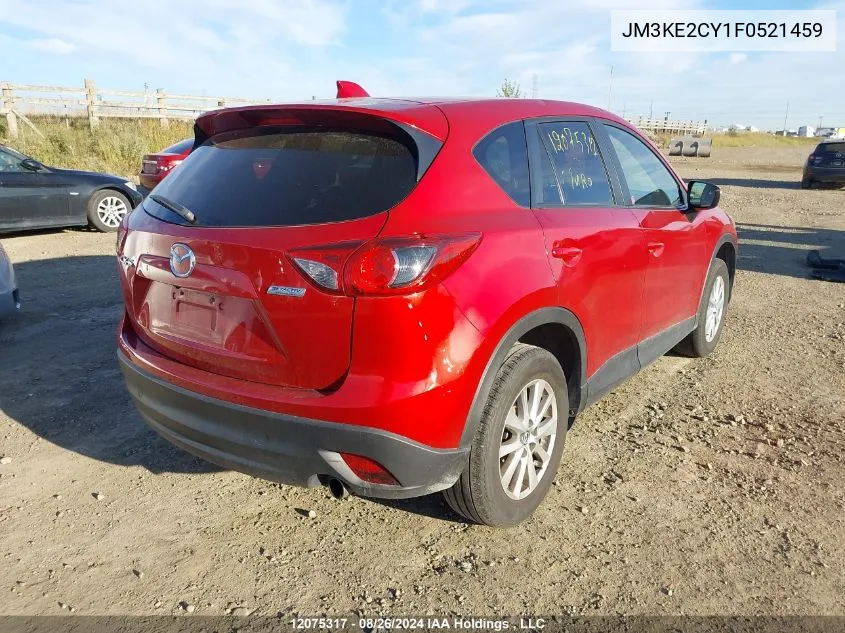 2015 Mazda Cx-5 VIN: JM3KE2CY1F0521459 Lot: 12075317