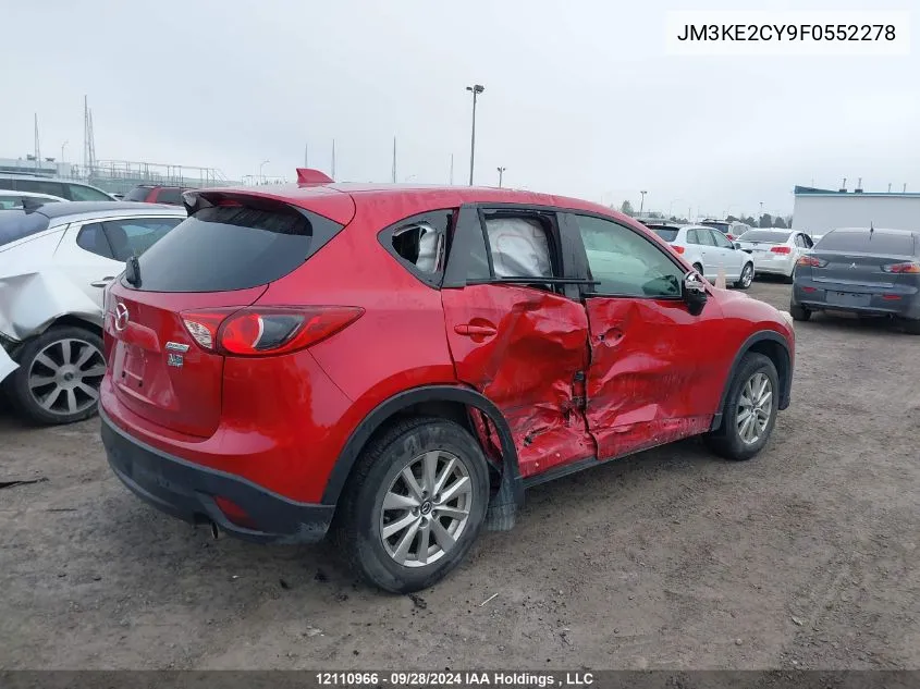 2015 Mazda Cx-5 VIN: JM3KE2CY9F0552278 Lot: 12110966