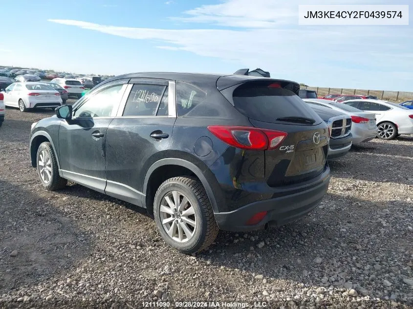 2015 Mazda Cx-5 Touring VIN: JM3KE4CY2F0439574 Lot: 12111090