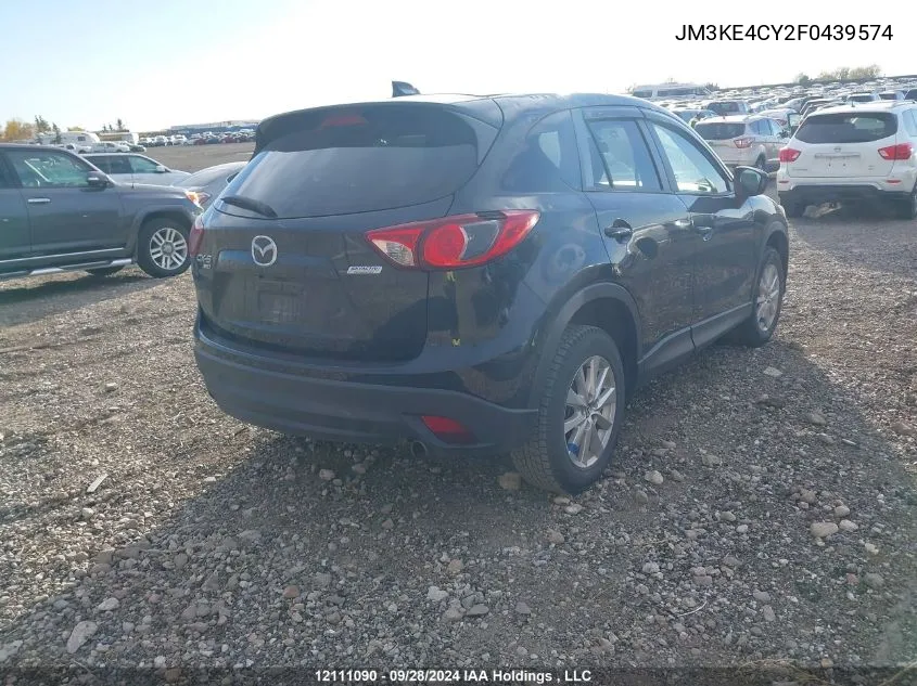 2015 Mazda Cx-5 Touring VIN: JM3KE4CY2F0439574 Lot: 12111090