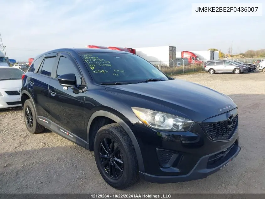 2015 Mazda Cx-5 VIN: JM3KE2BE2F0436007 Lot: 12129284