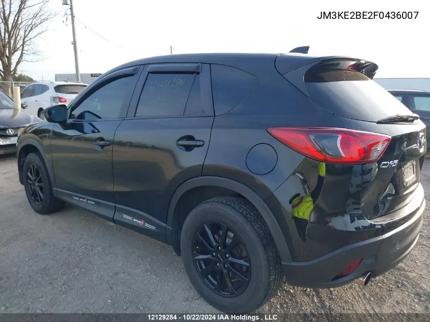 2015 Mazda Cx-5 VIN: JM3KE2BE2F0436007 Lot: 12129284