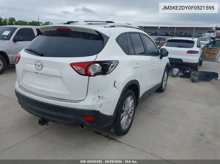 2015 Mazda Cx-5 Grand Touring VIN: JM3KE2DY0F0521595 Lot: 39303382