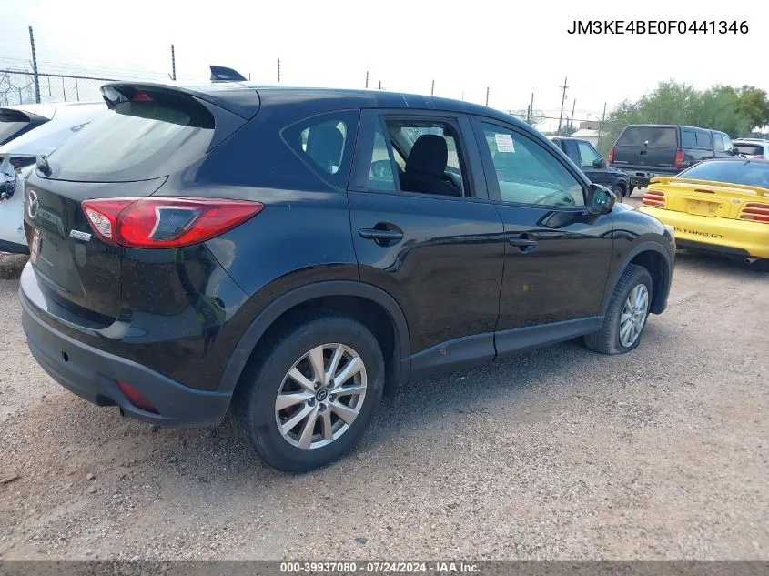 2015 Mazda Cx-5 Sport VIN: JM3KE4BE0F0441346 Lot: 39937080