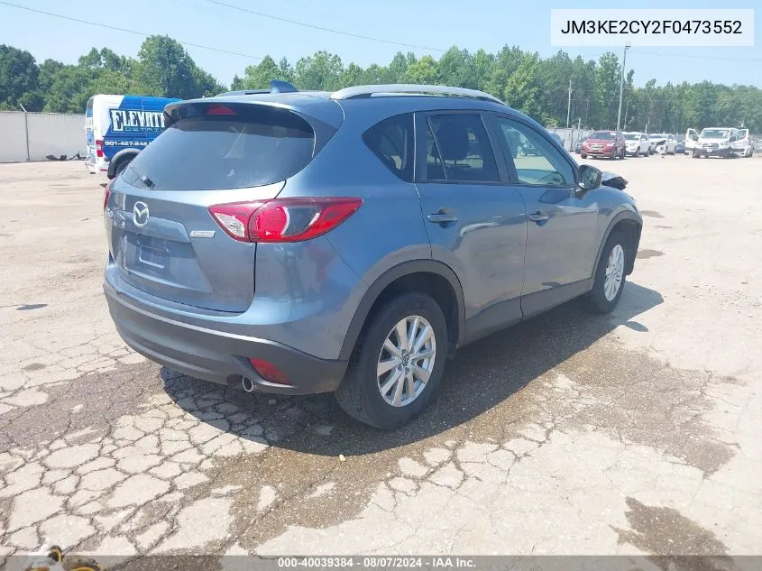 2015 Mazda Cx-5 Touring VIN: JM3KE2CY2F0473552 Lot: 40039384