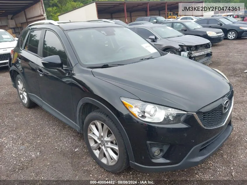 2015 Mazda Cx-5 Grand Touring VIN: JM3KE2DY2F0474361 Lot: 40054482