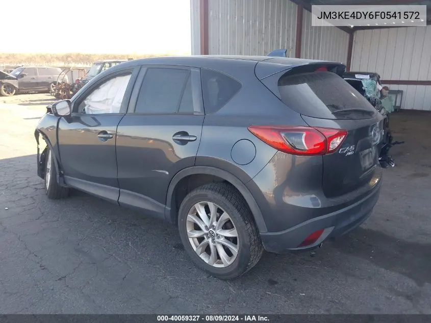 2015 Mazda Cx-5 Grand Touring VIN: JM3KE4DY6F0541572 Lot: 40059327