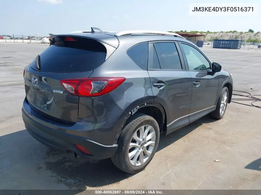 2015 Mazda Cx-5 Grand Touring VIN: JM3KE4DY3F0516371 Lot: 40062697