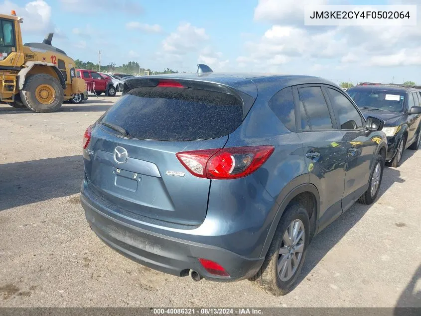 2015 Mazda Cx-5 Touring VIN: JM3KE2CY4F0502064 Lot: 40086321