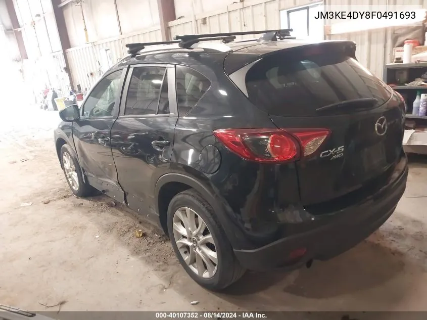 JM3KE4DY8F0491693 2015 Mazda Cx-5 Gt