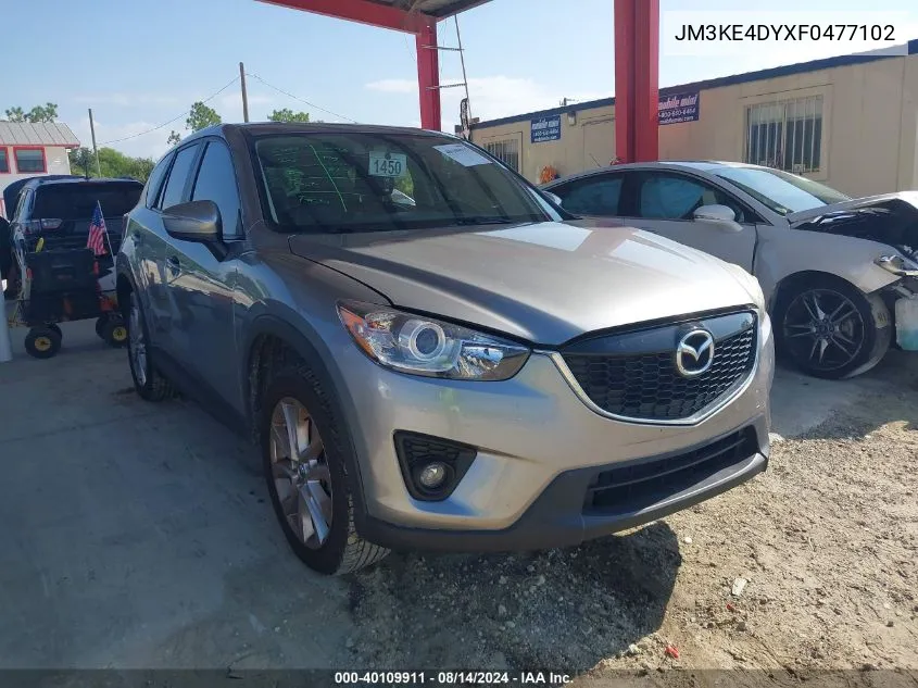 2015 Mazda Cx-5 Grand Touring VIN: JM3KE4DYXF0477102 Lot: 40109911