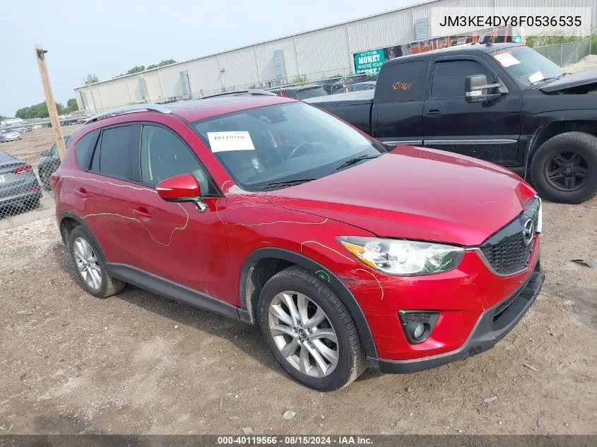 2015 Mazda Cx-5 Grand Touring VIN: JM3KE4DY8F0536535 Lot: 40119566