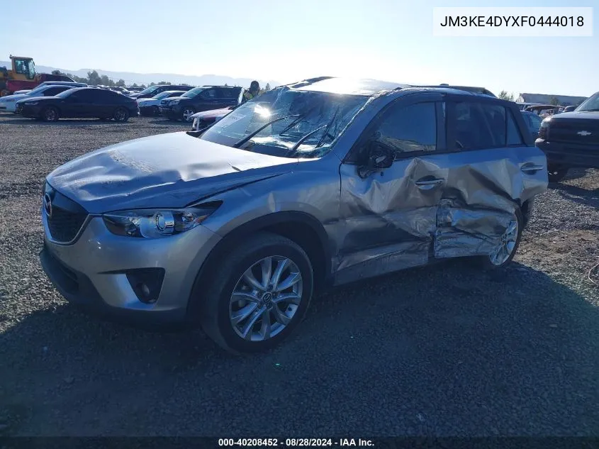 2015 Mazda Cx-5 Grand Touring VIN: JM3KE4DYXF0444018 Lot: 40208452