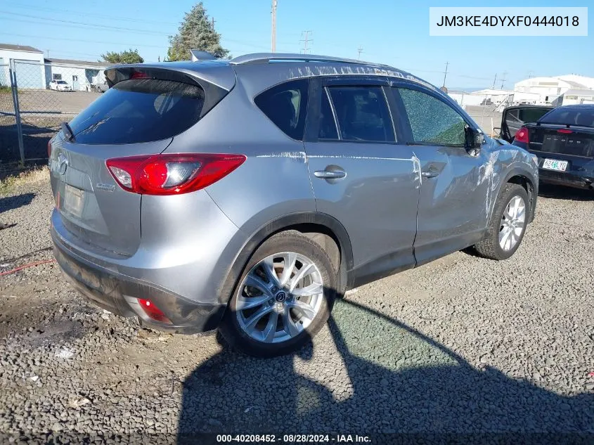 2015 Mazda Cx-5 Grand Touring VIN: JM3KE4DYXF0444018 Lot: 40208452