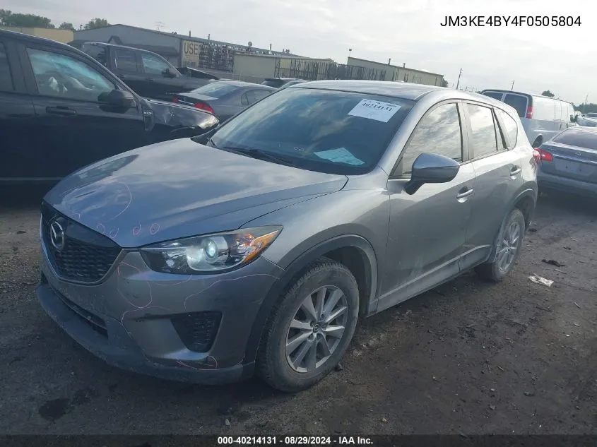 2015 Mazda Cx-5 Sport VIN: JM3KE4BY4F0505804 Lot: 40214131