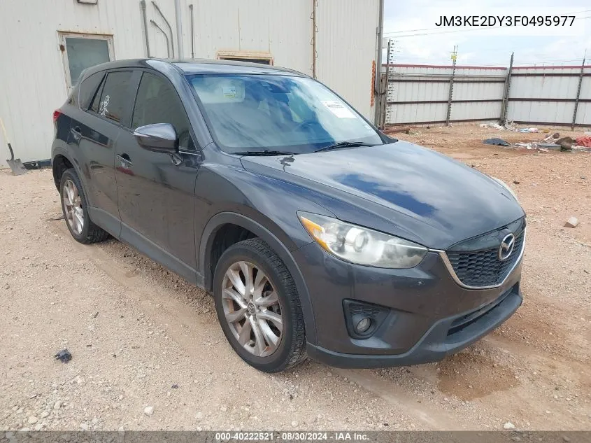 2015 Mazda Cx-5 Grand Touring VIN: JM3KE2DY3F0495977 Lot: 40222521