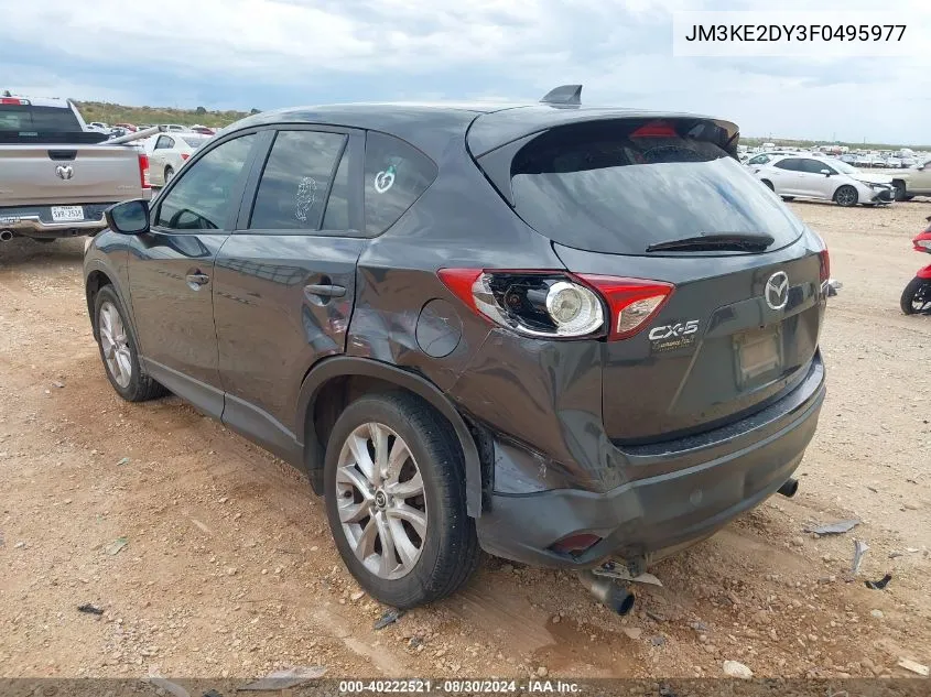 JM3KE2DY3F0495977 2015 Mazda Cx-5 Grand Touring