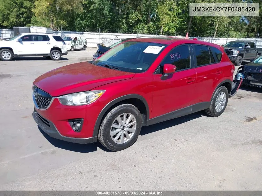 2015 Mazda Cx-5 Touring VIN: JM3KE4CY7F0485420 Lot: 40231575