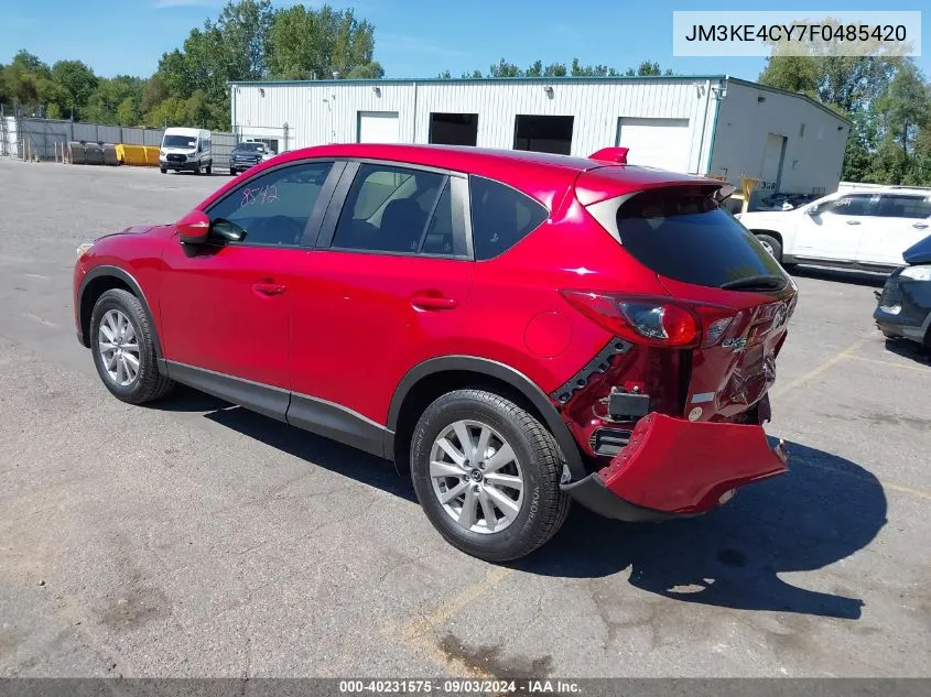 JM3KE4CY7F0485420 2015 Mazda Cx-5 Touring