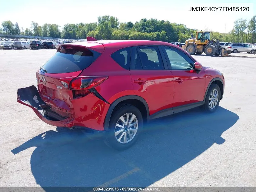 JM3KE4CY7F0485420 2015 Mazda Cx-5 Touring