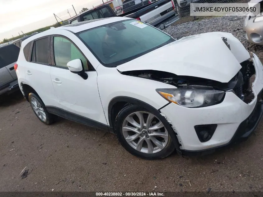 2015 Mazda Cx-5 Grand Touring VIN: JM3KE4DY0F0530650 Lot: 40238802